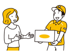 集荷のイラスト